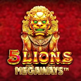 5 Lions Megaways by Pragmatic Play, showcased at hillocasino-suomi.com – game logo
